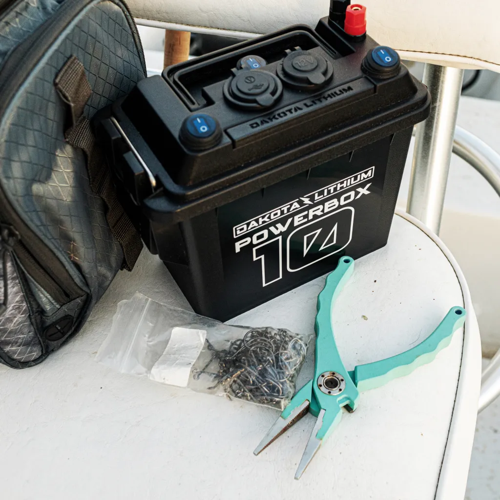 Dakota Lithium Kayak Powerbox 10, 12v 10Ah Battery Included
