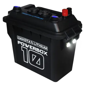 Dakota Lithium Kayak Powerbox 10, 12v 10Ah Battery Included