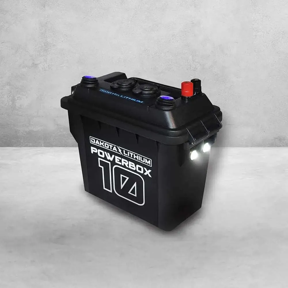 Dakota Lithium Powerbox 10, 12V 10AH Battery Included, No Add-On