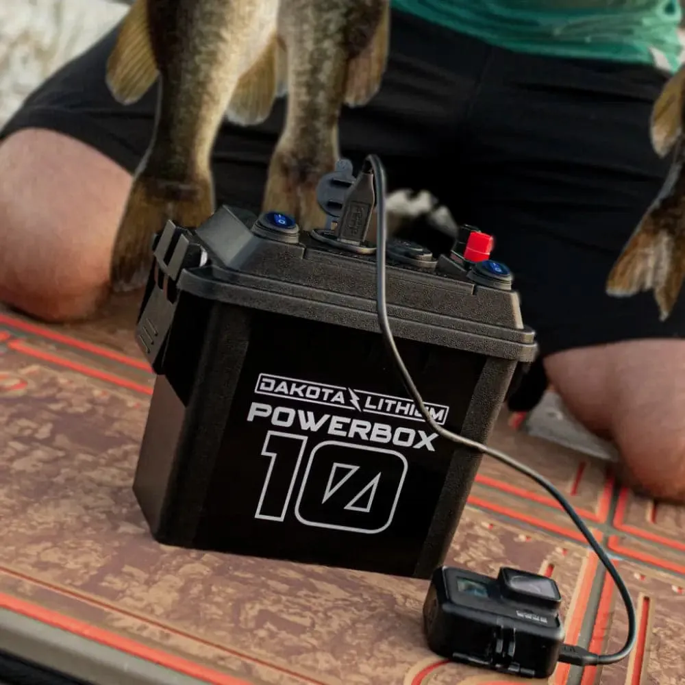Dakota Lithium Powerbox 10, 12V 10AH Battery Included, No Add-On
