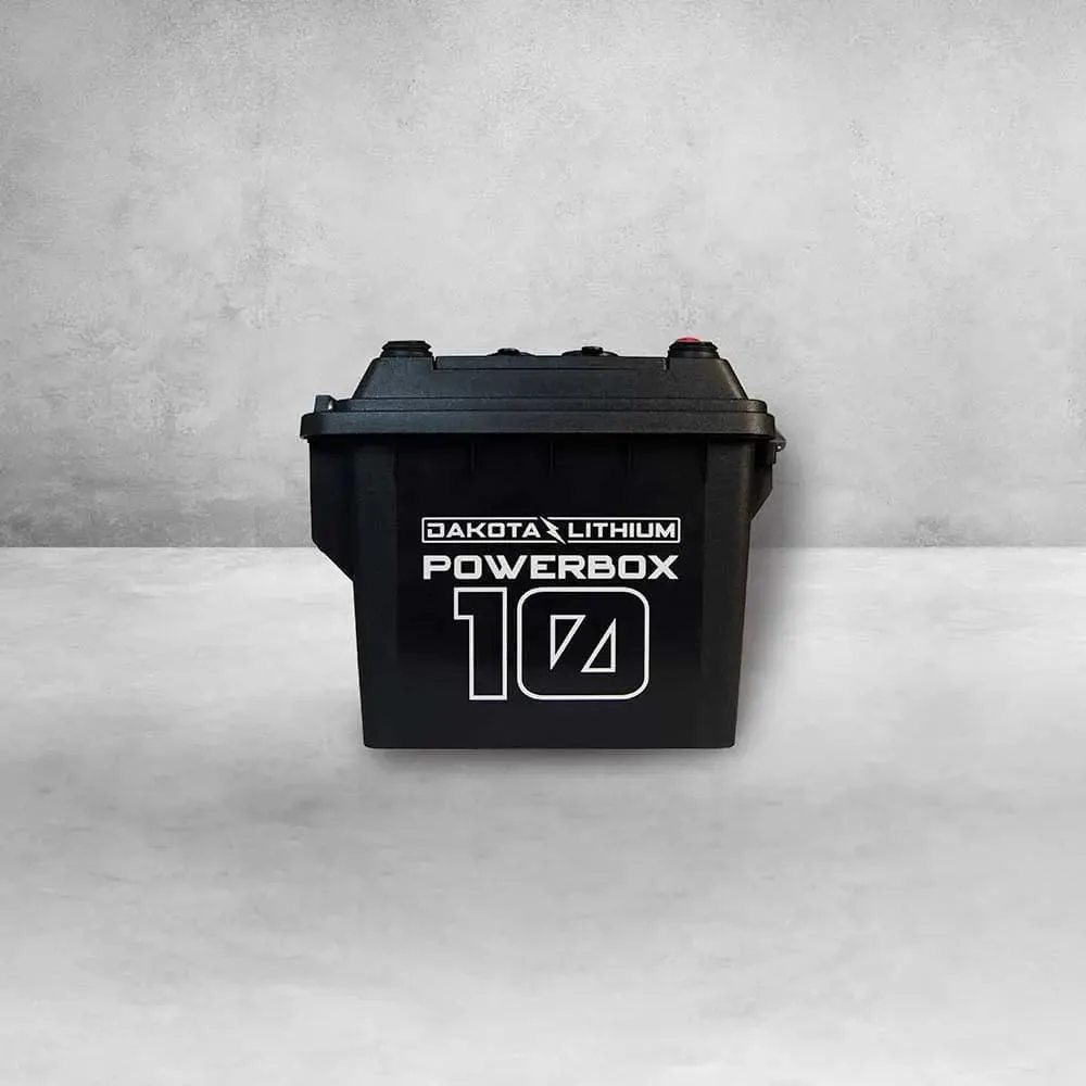 Dakota Lithium Powerbox 10, 12V 10AH Battery Included, No Add-On