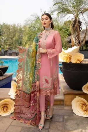 DD-04 | Charizma Diamond Dust Luxury Collection Vol 2 | Unstitched Embroidered Organza Suit