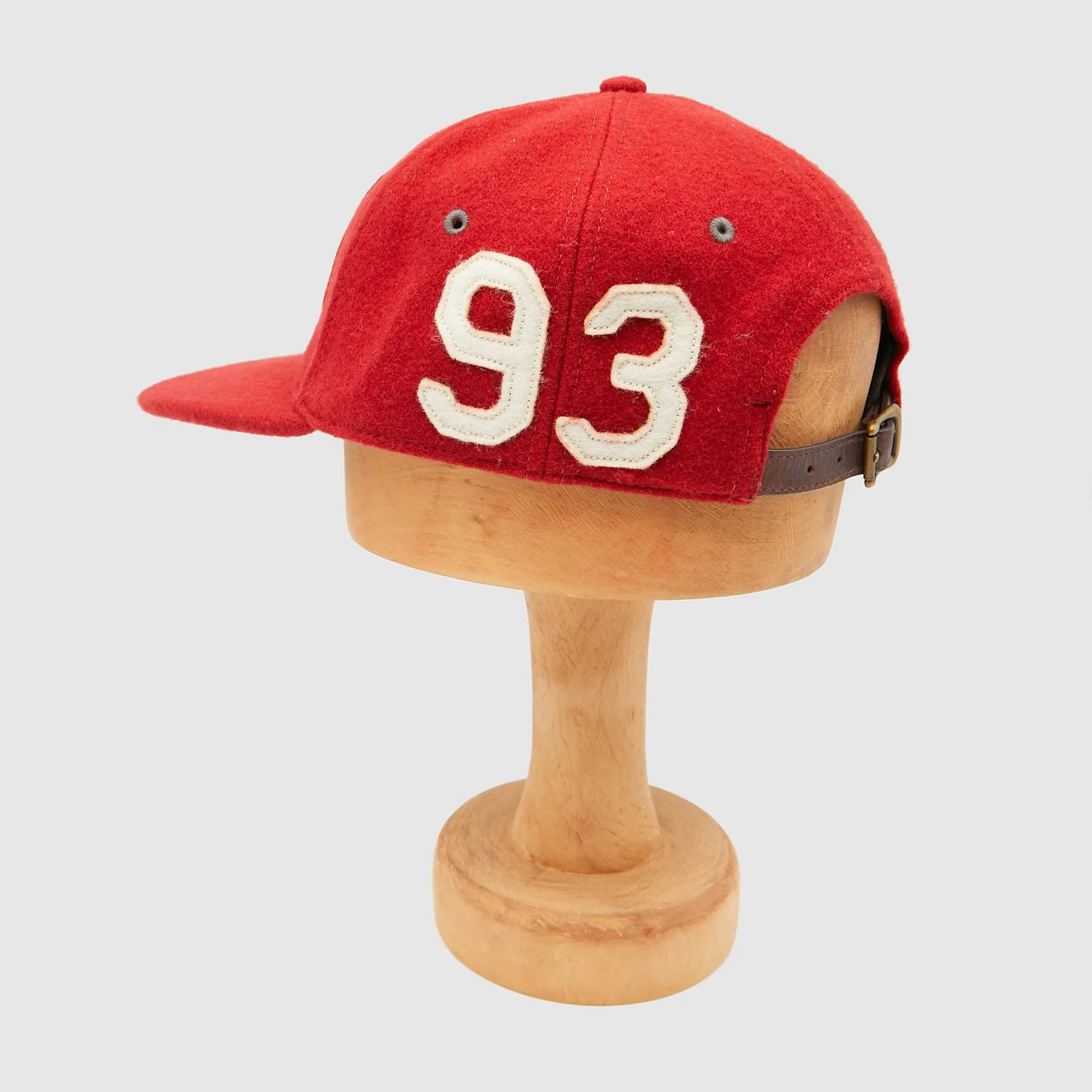 Double RL Checkerflag Wool-Blend Ball Cap
