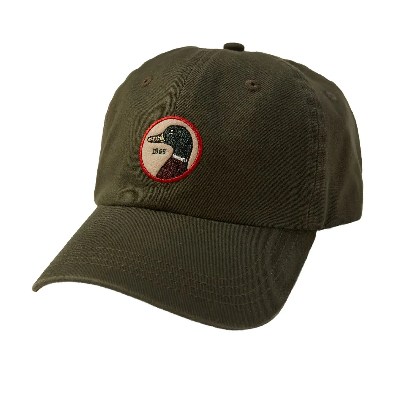 Duck Head Circle Patch Twill Hat
