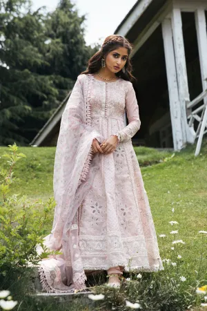 EB-08  DAISY | Qalamkar Rahi Luxury Festive Collection 2022 | Unstitched Embroidered Lawn Suits