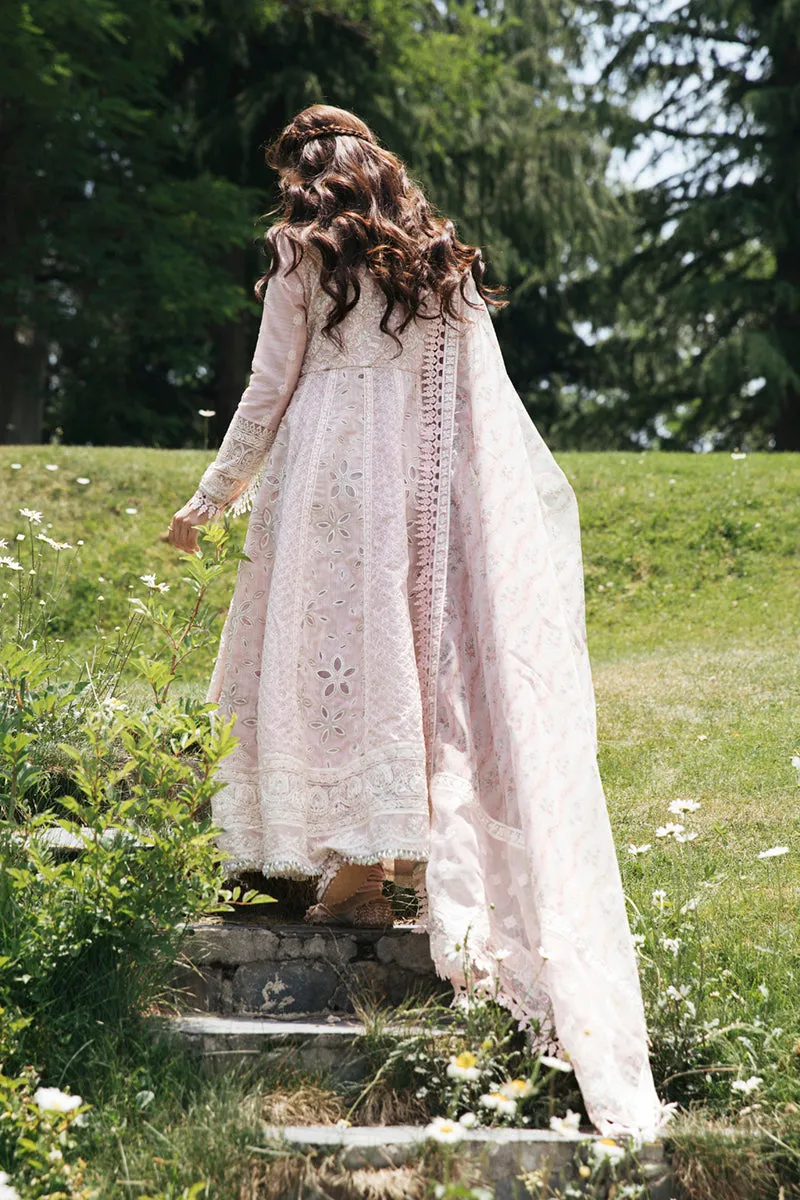 EB-08  DAISY | Qalamkar Rahi Luxury Festive Collection 2022 | Unstitched Embroidered Lawn Suits