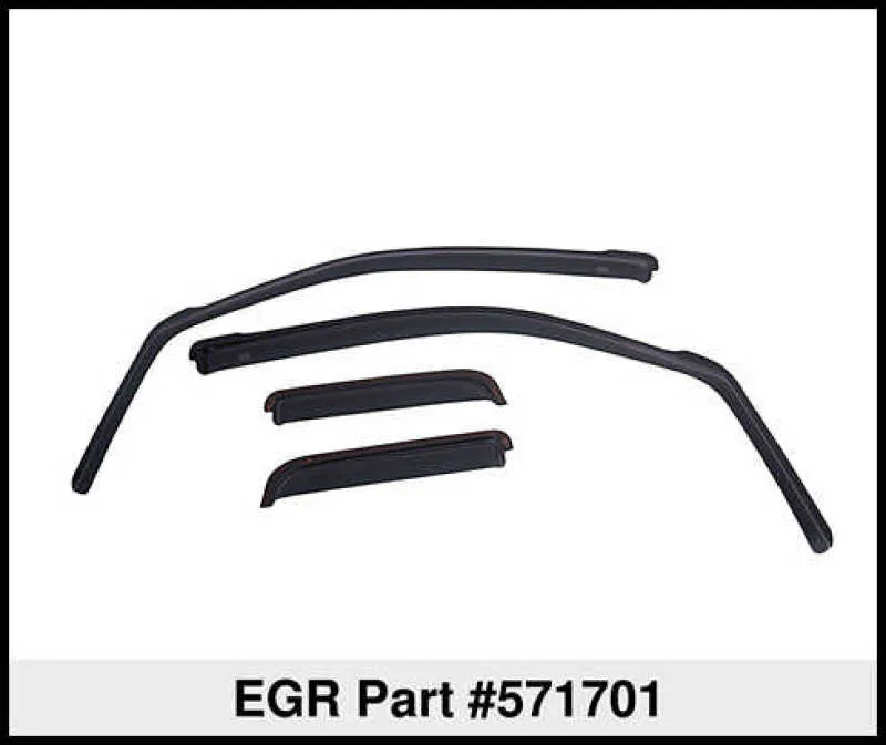 EGR 07  Chev Suburban/GMC Yukon XL In-Channel Window Visors - Set of 4 (571701)