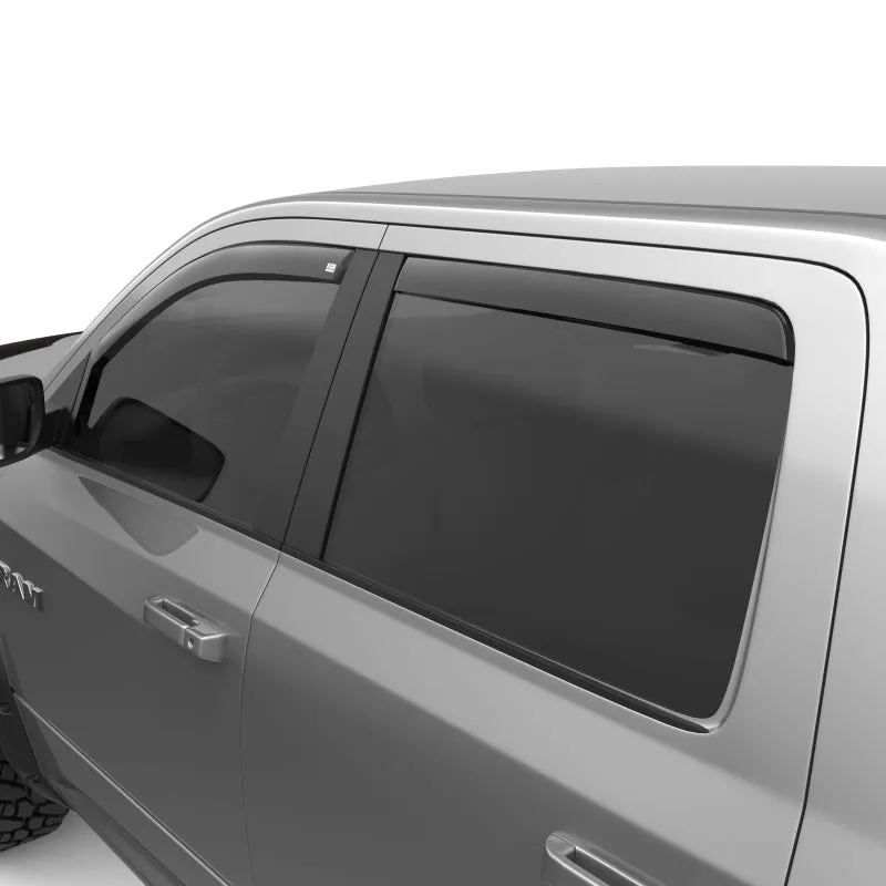 EGR 09  Dodge Ram Pickup Crew Cab In-Channel Window Visors - Set of 4 (572751)