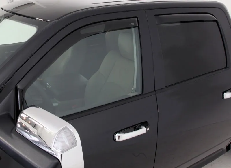 EGR 09  Dodge Ram Pickup Quad Cab In-Channel Window Visors - Set of 4 (572651)