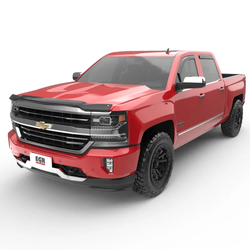 EGR 14  Chev Silverado/GMC Sierra Crw Cab In-Channel Window Visors - Set of 4 (571771)