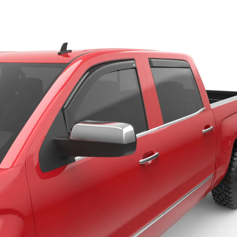 EGR 14  Chev Silverado/GMC Sierra Crw Cab In-Channel Window Visors - Set of 4 (571771)