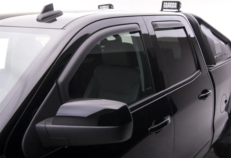 EGR 14  Chev Silverado/GMC Sierra Crw Cab In-Channel Window Visors - Set of 4 - Matte (571775)