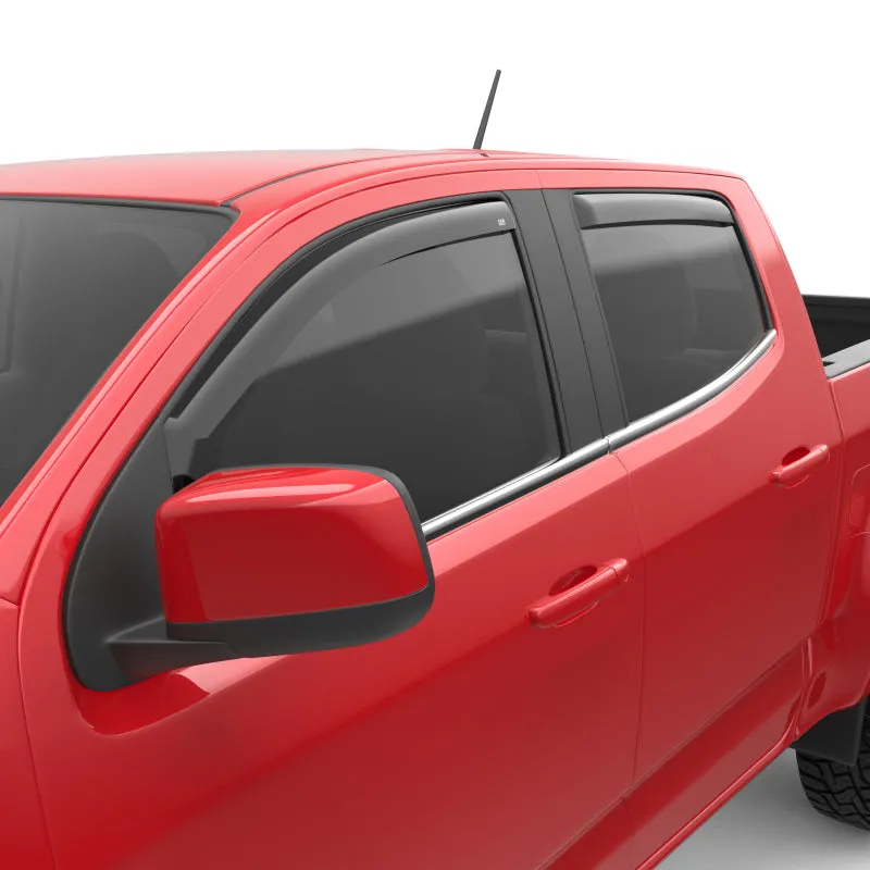 EGR 15  Chevy Colorado/GMC Canyon Crew Cab In-Channel Window Visors - Set of 4