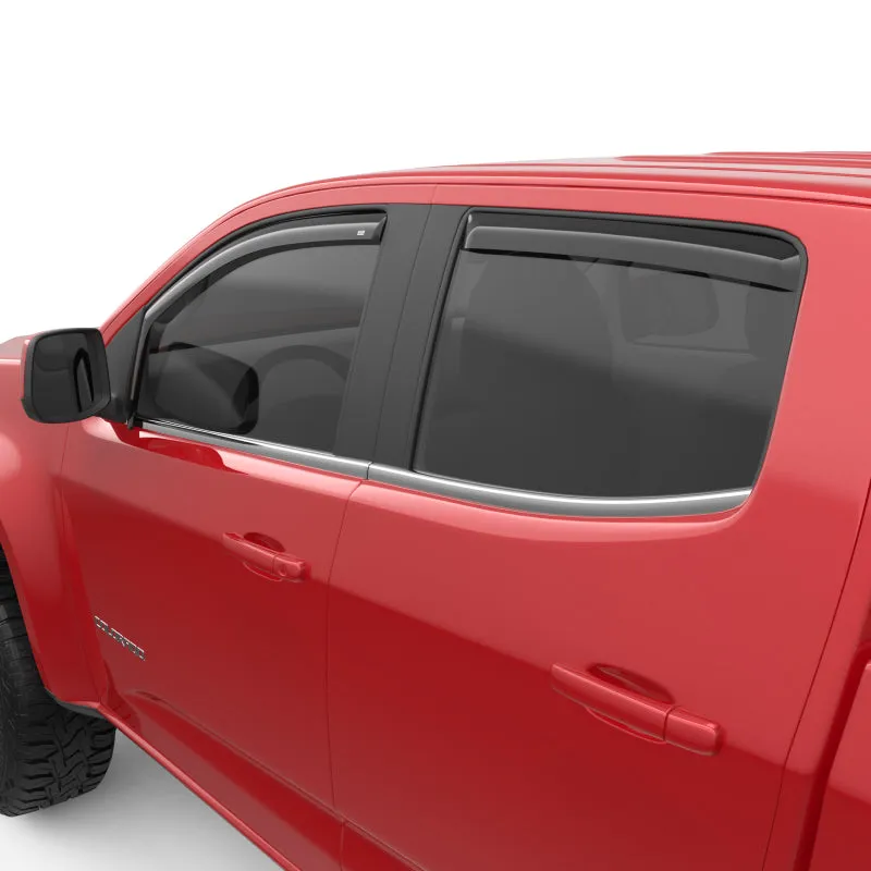 EGR 15  Chevy Colorado/GMC Canyon Crew Cab In-Channel Window Visors - Set of 4