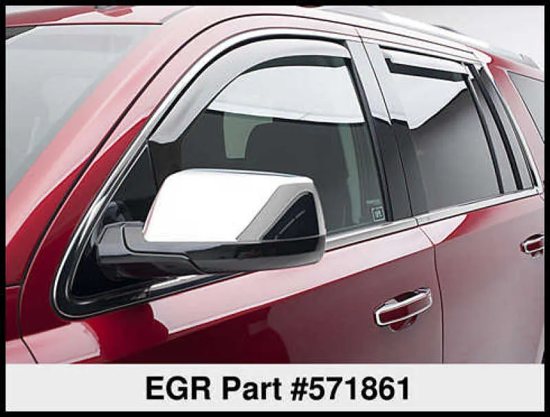 EGR 15  Chevy Tahoe/GMC Yukon In-Channel Window Visors - Set of 4 (571861)