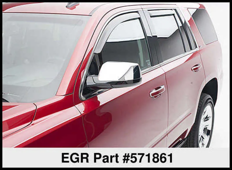 EGR 15  Chevy Tahoe/GMC Yukon In-Channel Window Visors - Set of 4 (571861)