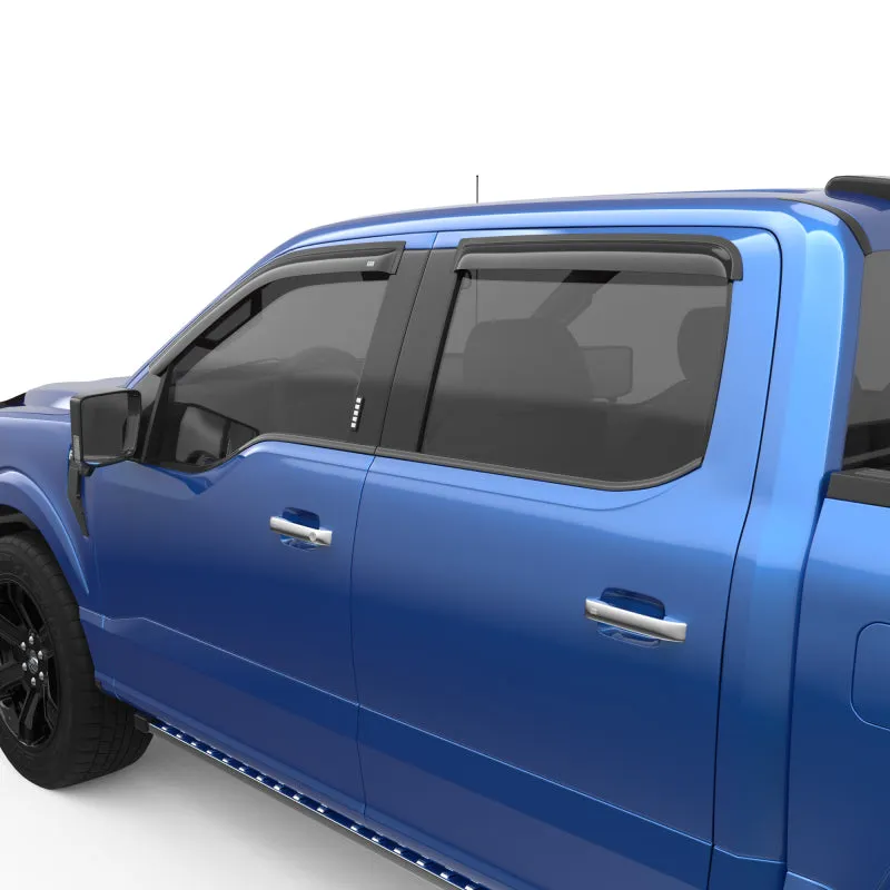 EGR 15  Ford F150 Crew Cab Tape-On Window Visors - Set of 4