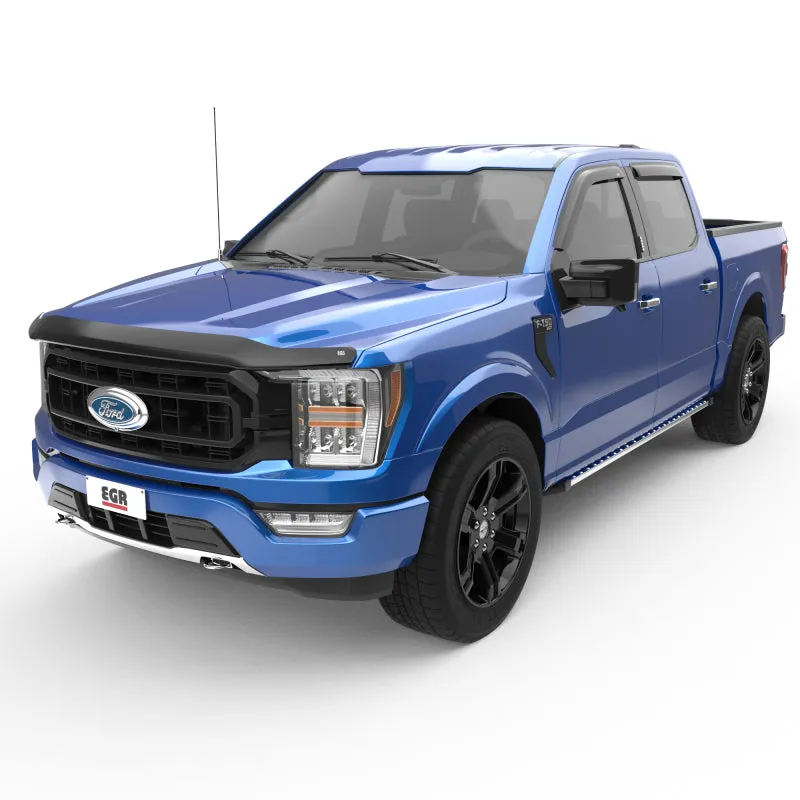 EGR 15  Ford F150 Crew Cab Tape-On Window Visors - Set of 4
