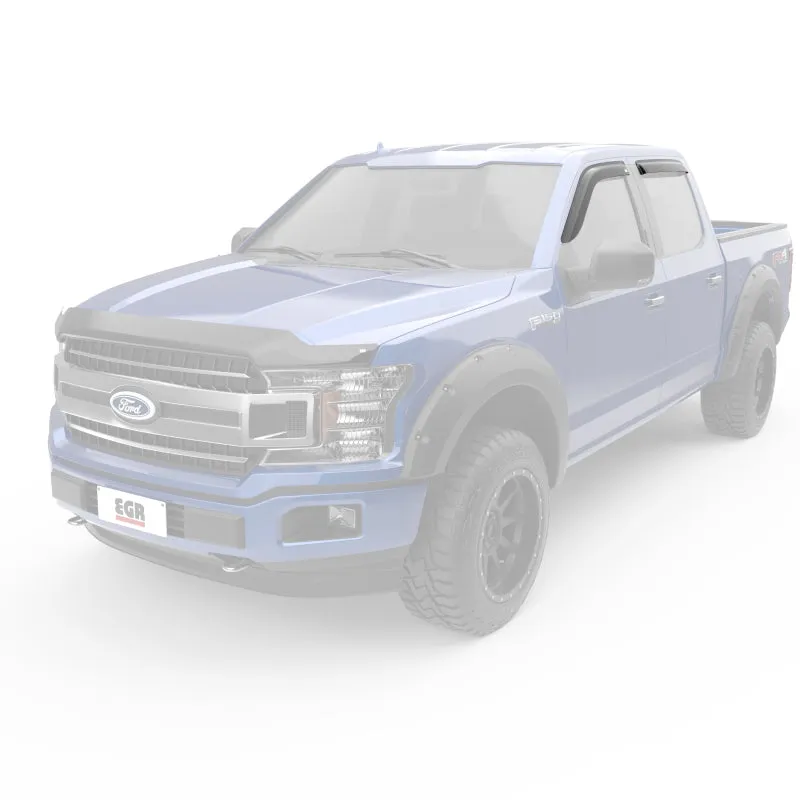 EGR 15  Ford F150 Super Cab 15  Tape-On Window Visors - Set of 4