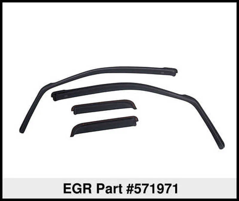 EGR 19  Chevy Blazer In-Channel Window Visors - Set of 4 (571971)