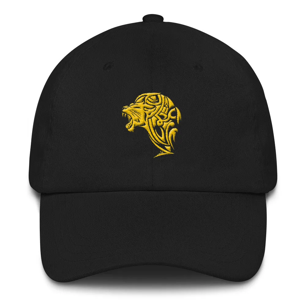 Embroidered Lion Dad hat