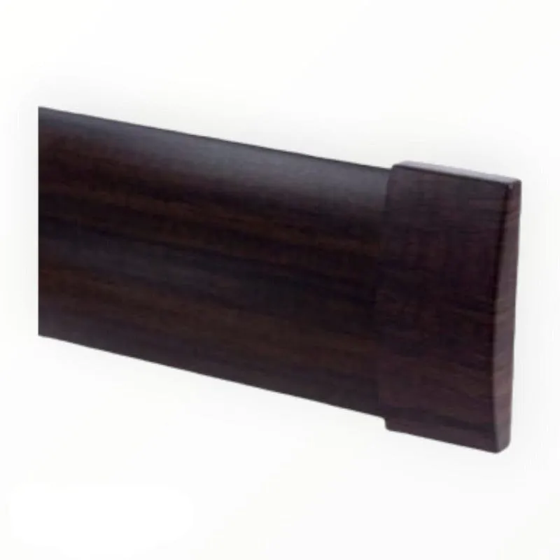 End Cap PVC Mahogany DE500D 105 mm