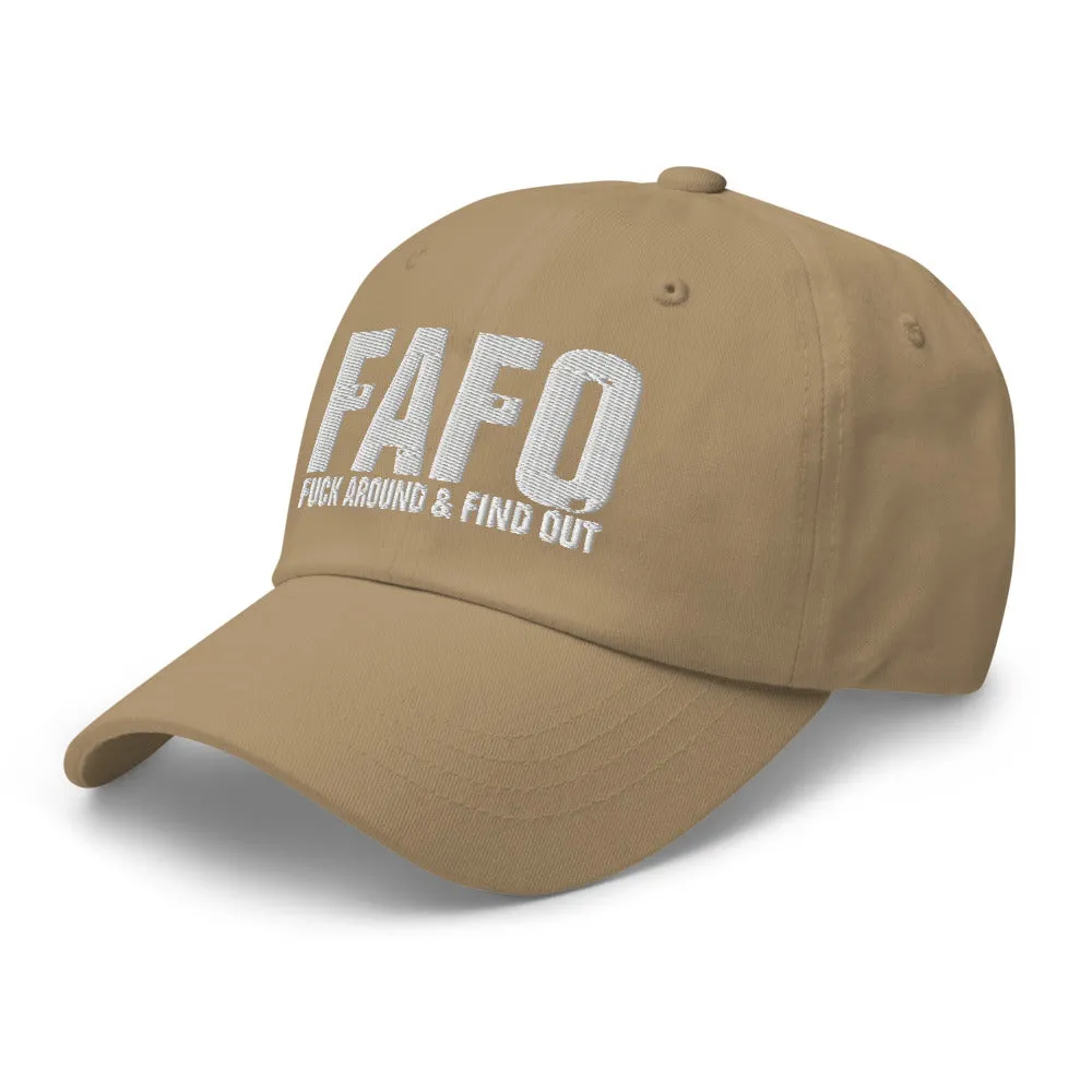 FAFO Dad hat