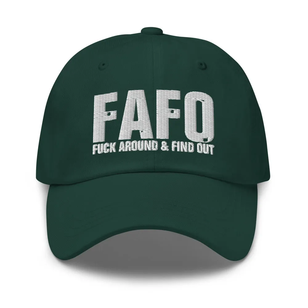FAFO Dad hat