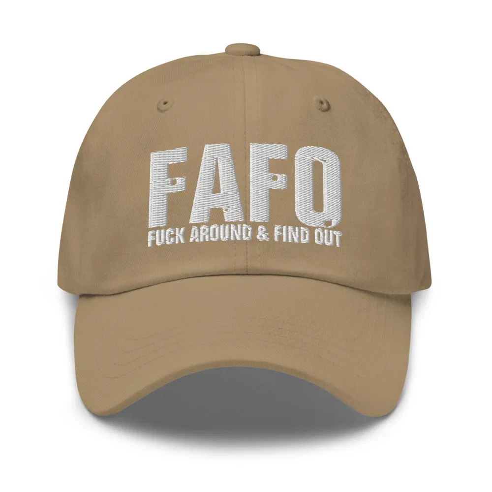 FAFO Dad hat