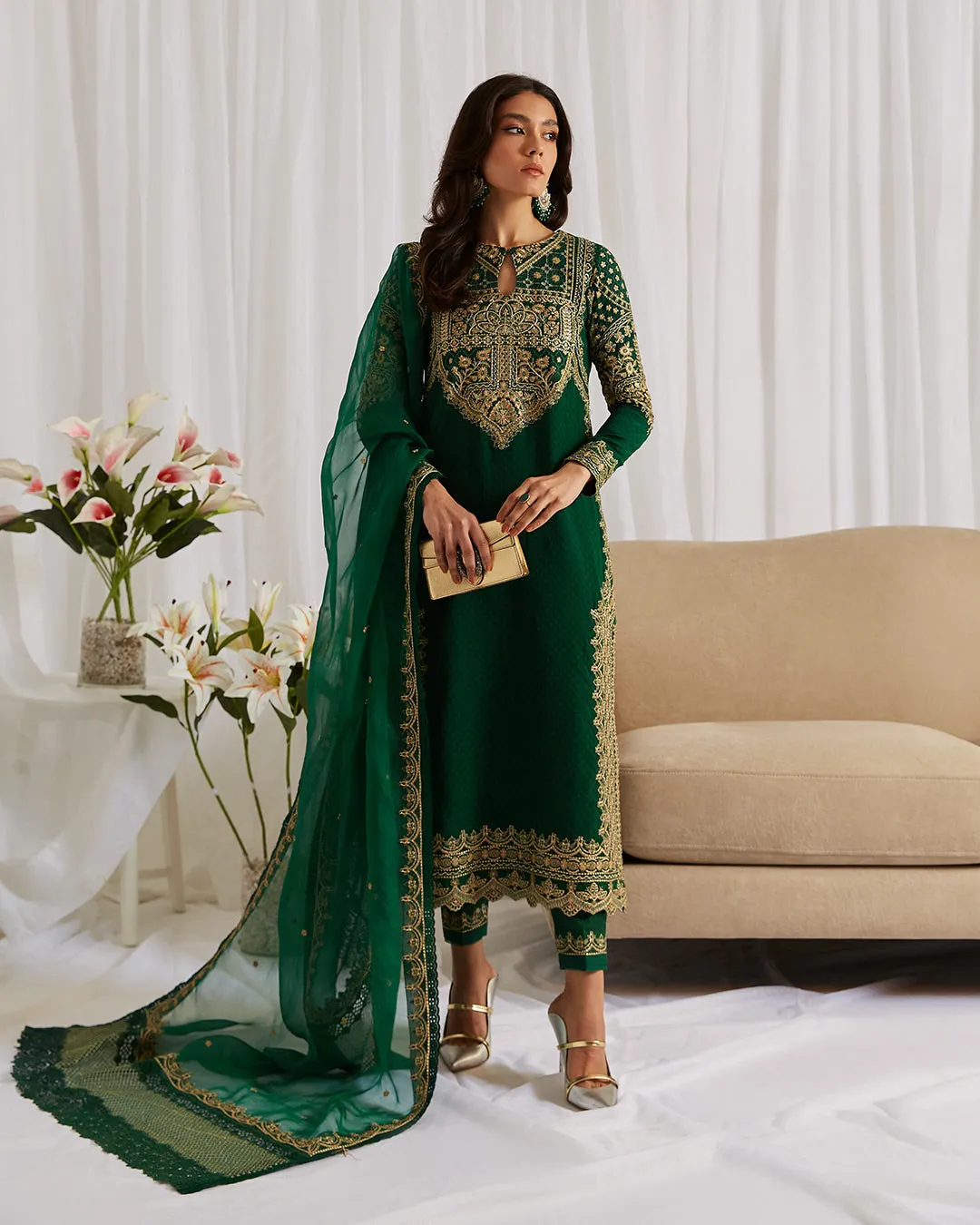 Faiza Saqlain | Lyle Luxury Lawn Collection 2023 | Caella