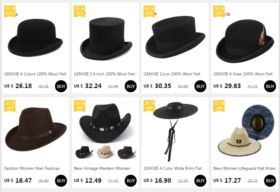 Fashion Women Men Fedoras Western Cowboy Hat Lady Sombrero Hombre Metal Piece Decoration Cowgirl Jazz Sun Caps Size 57CM