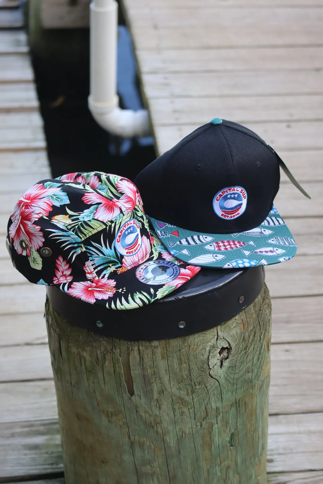 Fish Snap Back Hat