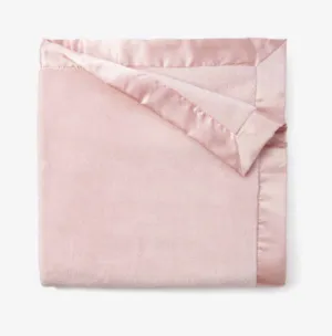 Fleece Baby Blanket {Chalk Pink}