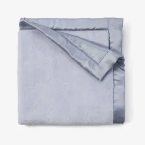 Fleece Baby Security Blanket {Blue}