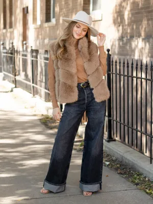 Generation Love Rosario Faux Fur Vest