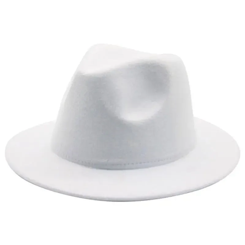 Hat Women Hat Winter Luxury Man Hats for Women Fashion Formal Wedding Decorate Camel Panama Cap Jazz Flat Brim Top Hat