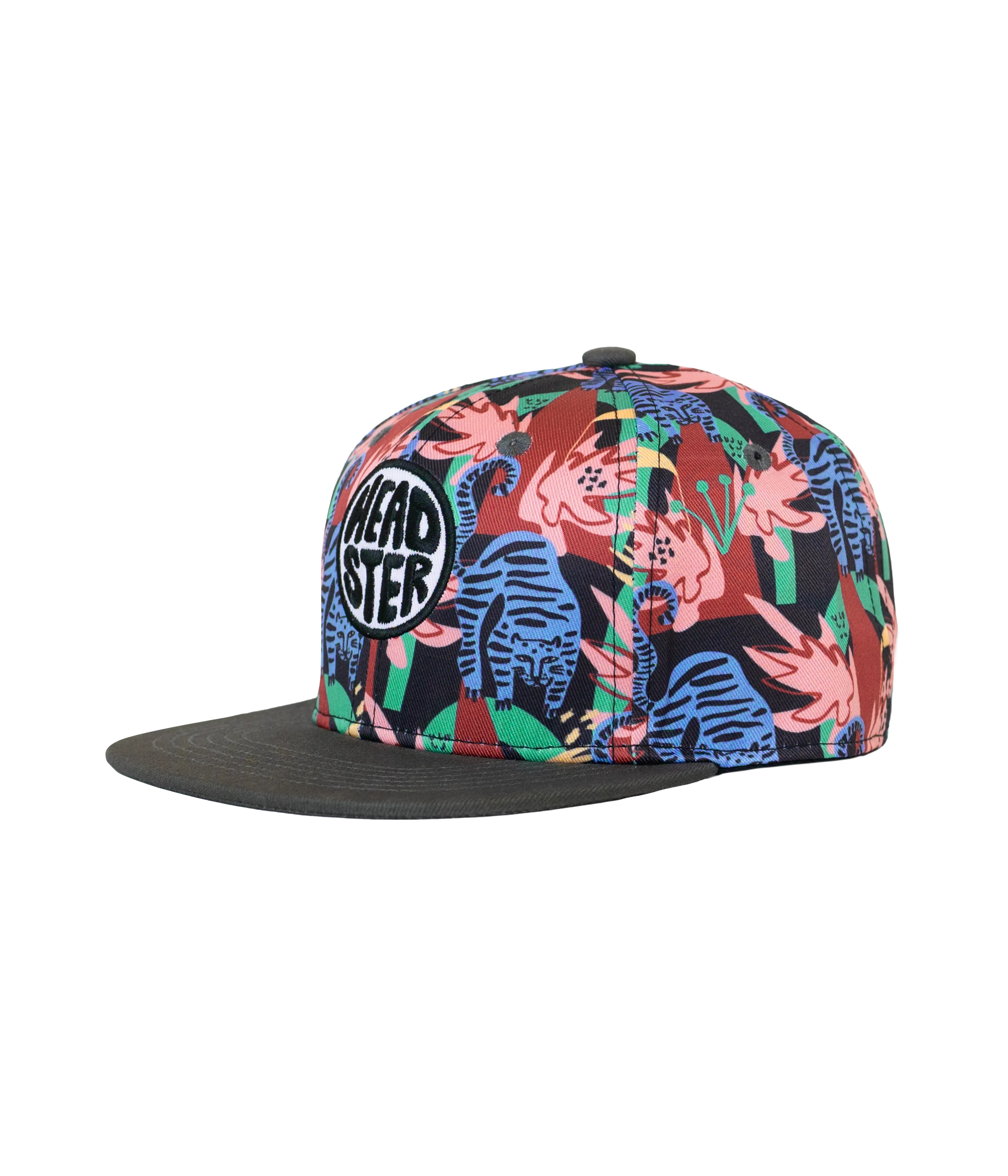 Headster Kids Easy, tiger! Black Snapback