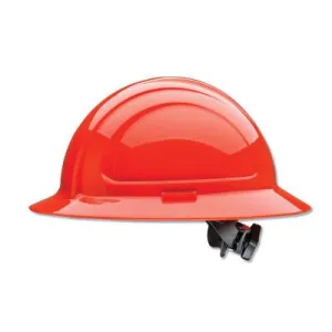 Honeywell North Zone N20 Full Brim Hard Hat, Ratchet, Red, N20R150000