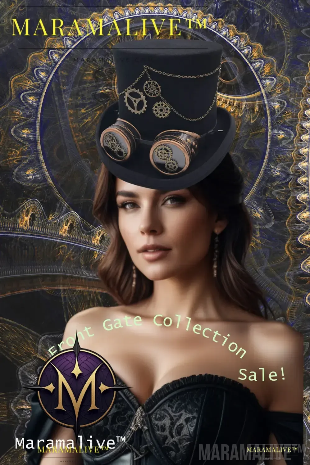 Industrial Cosplay Steampunk Top Hat Headwear