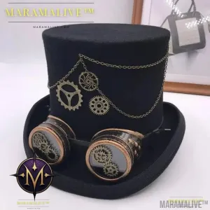 Industrial Cosplay Steampunk Top Hat Headwear