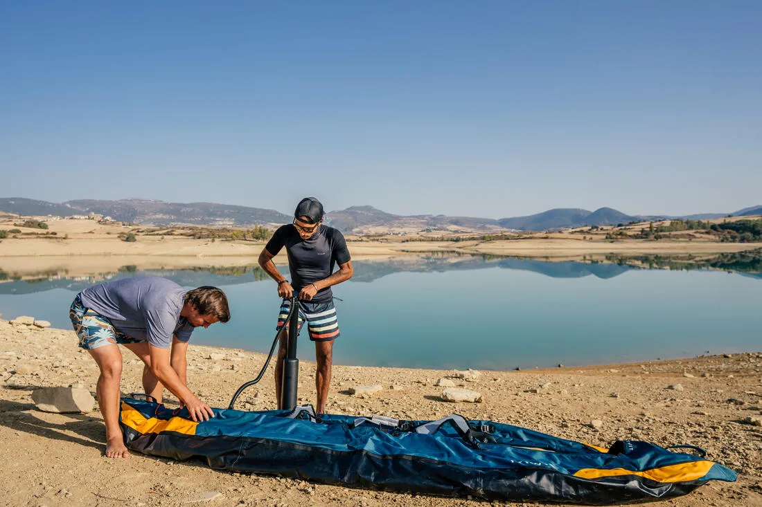 Inflatable 1- or 2-person Touring Canoe-kayak