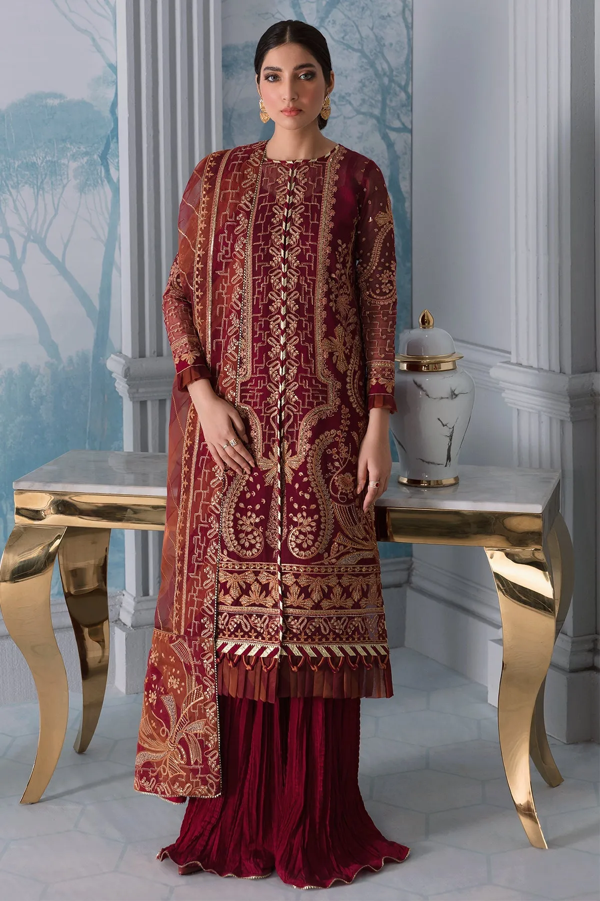 Jazmin Embroidered Chiffon 2022 | IRÍS LUXURY EDITION | ALOHA