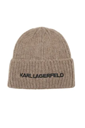 Karl Lagerfeld - Beanie - Sand - ESSENTIAL BEANIE