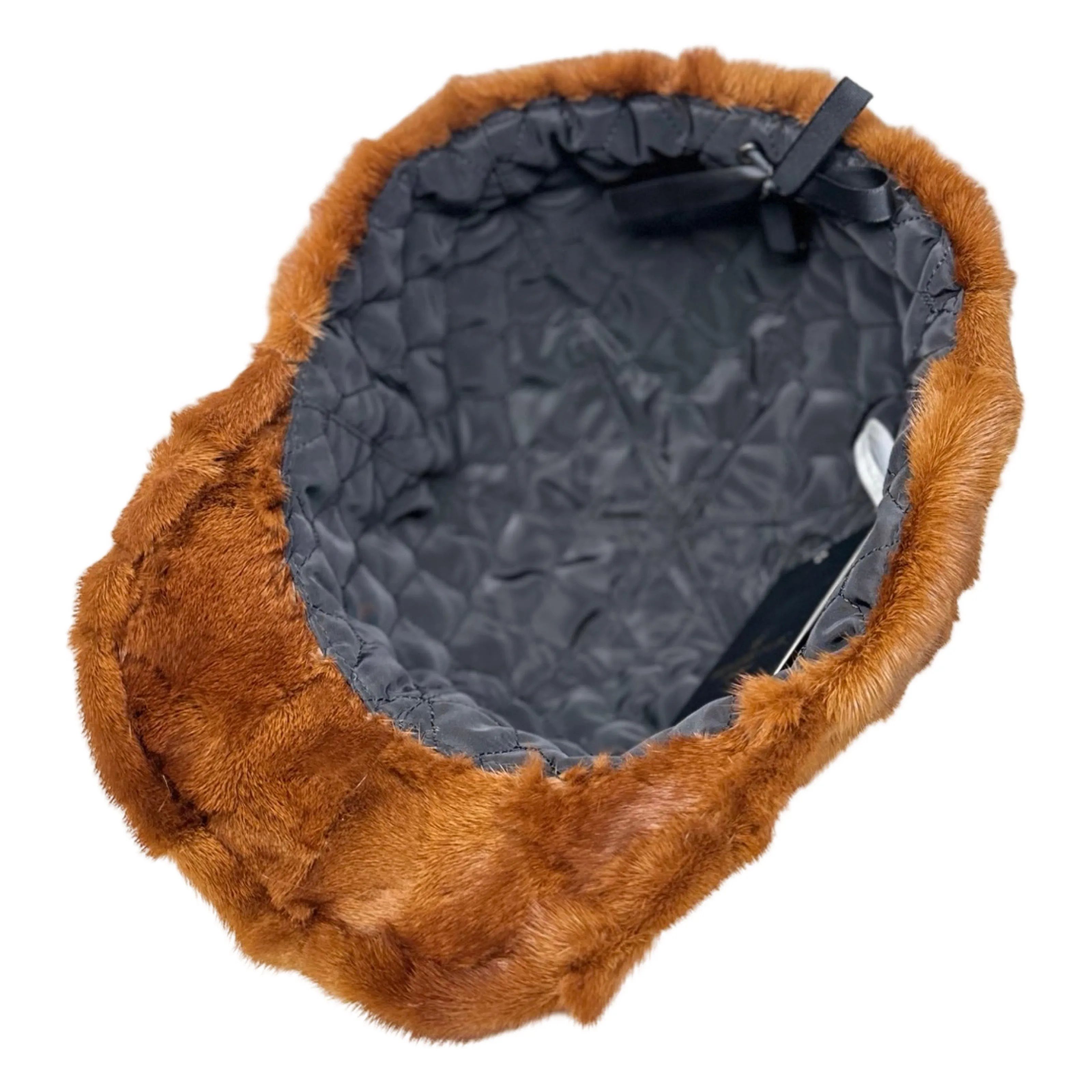 Kashani Whiskey Diamond Cut Mink Baseball Hat