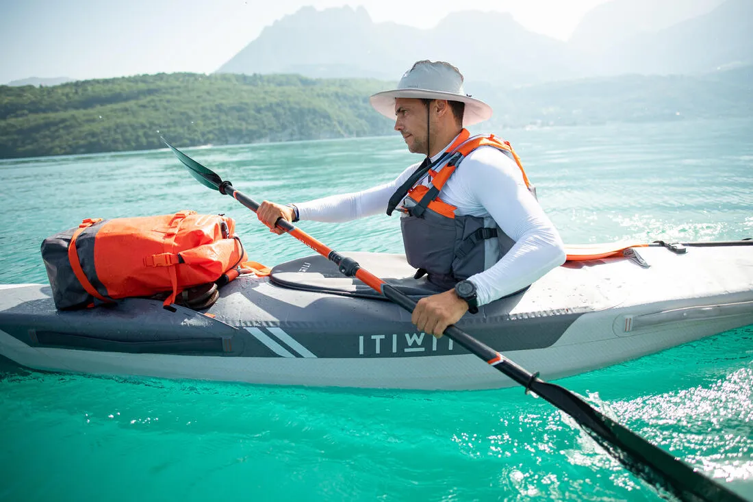 Kayak carbon-plastic separable-adjustable 2-section paddle 210–220cm - X500