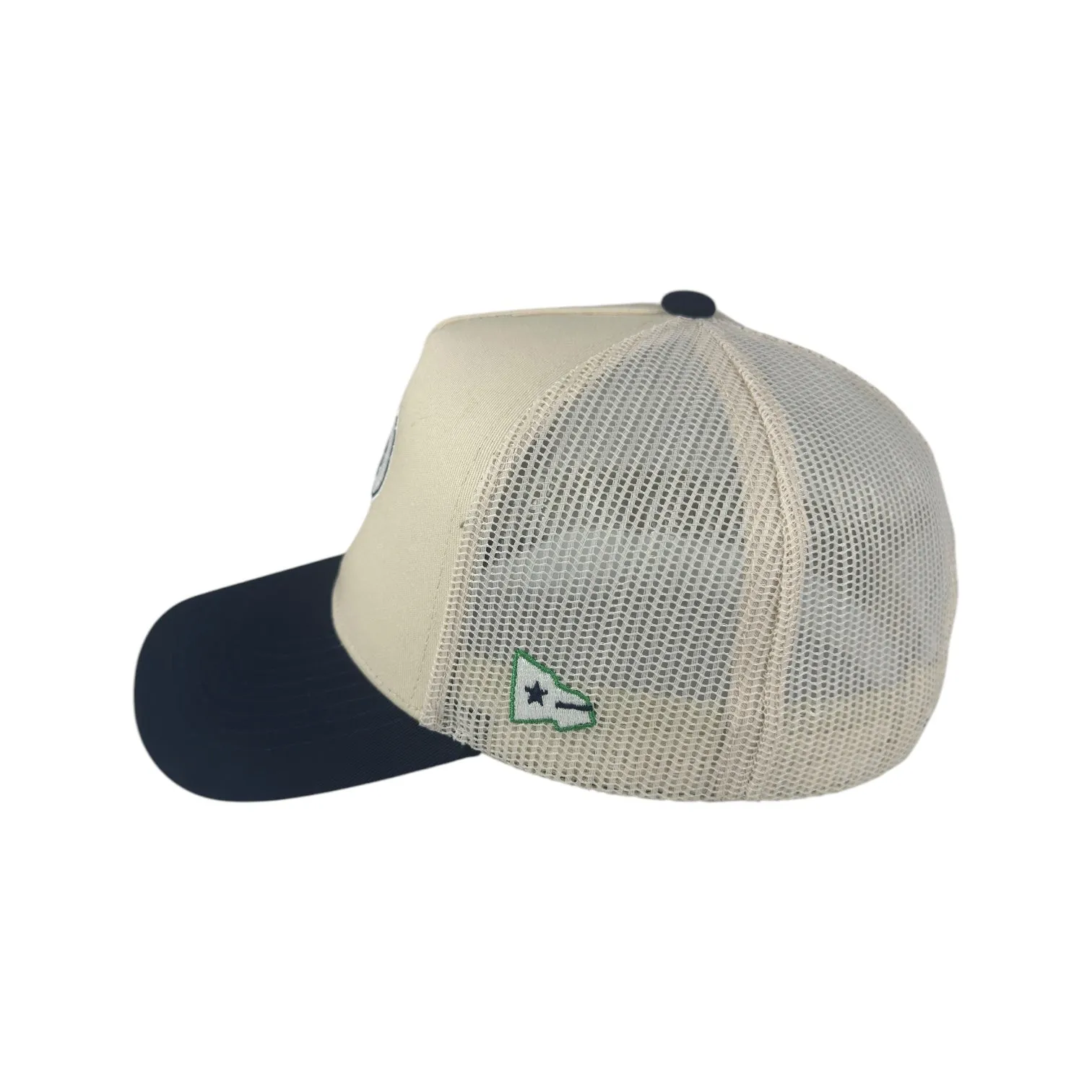 LIMITED EDITION - Matrimoney Home Court Trucker - (White/Navy/Green)