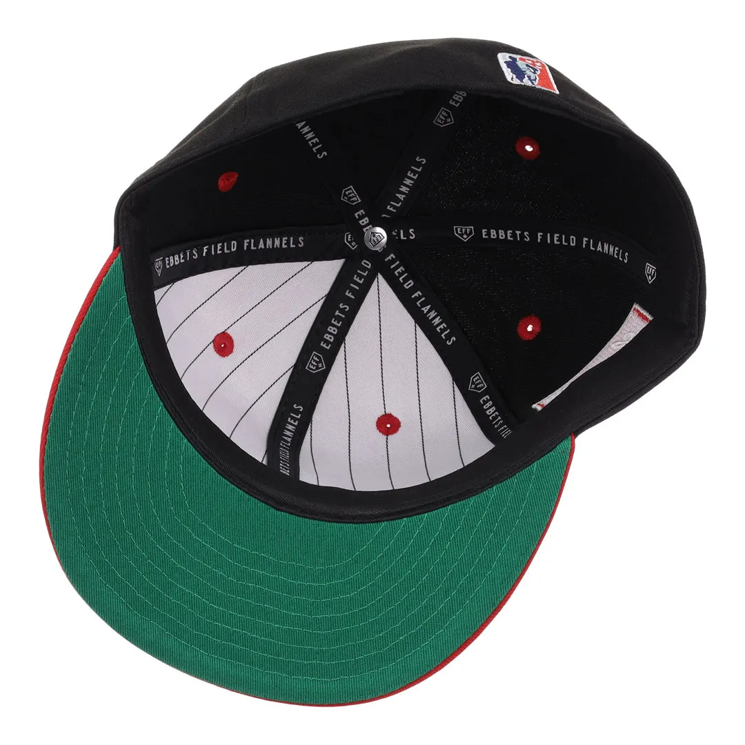 Louisville Black Caps NLB Flip Fitted Ballcap