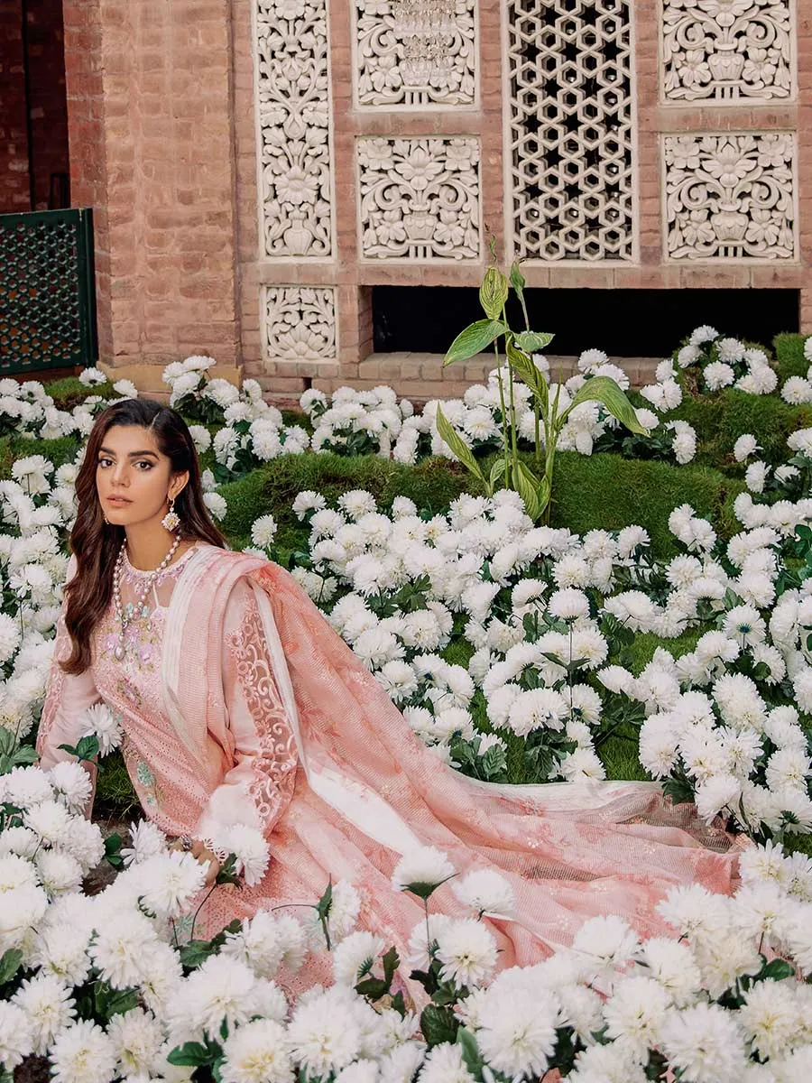 Luxury Edit Winter '22 D#7A | RajBari Fall/Winter Unstitched Luxury Collection 2022 | Unstitched Embroidered Chikankari Suits