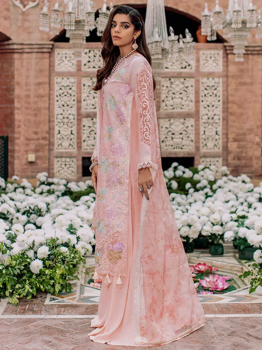 Luxury Edit Winter '22 D#7A | RajBari Fall/Winter Unstitched Luxury Collection 2022 | Unstitched Embroidered Chikankari Suits