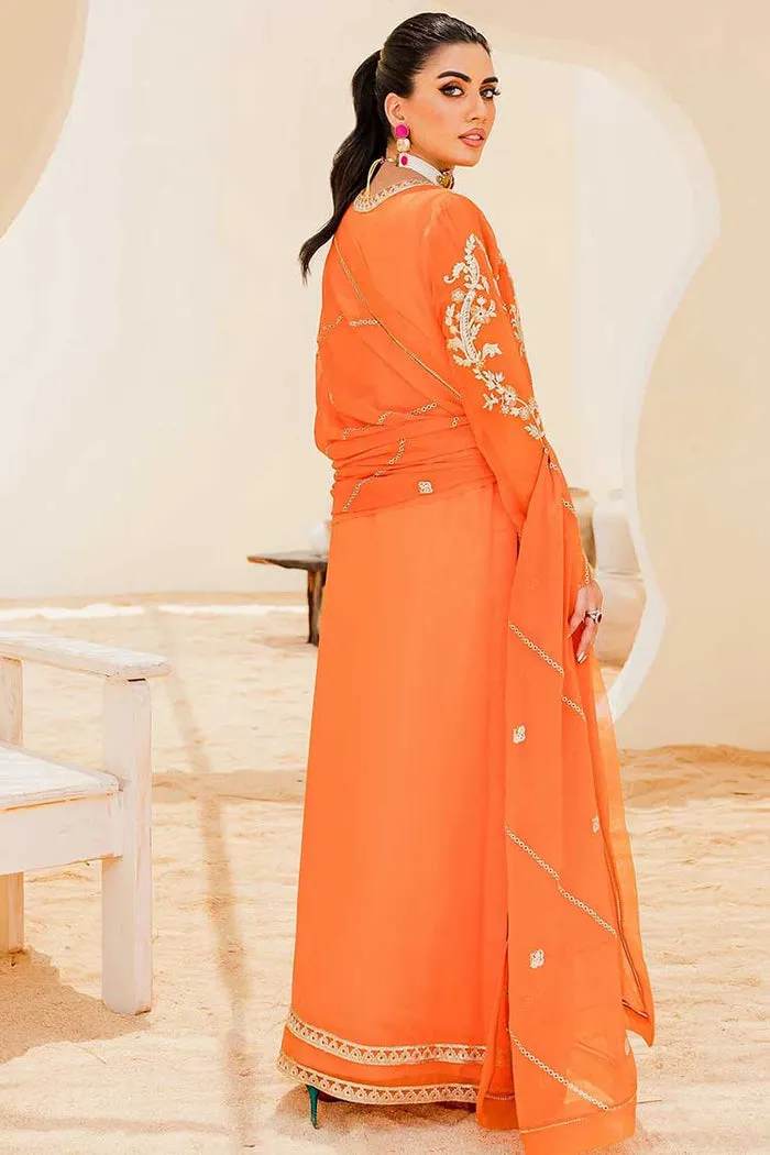 MARYUM & MARIA | Sejal - Luxury Chiffon Collection | ORIOLE (QS23-506)